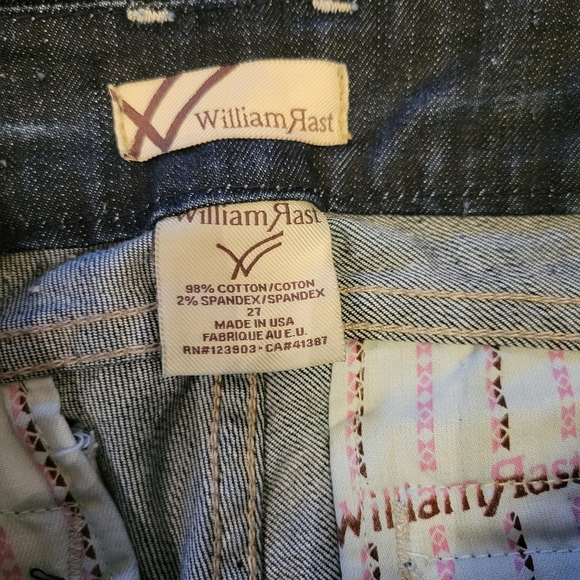 William Rast Dark Blue Flare Jeans - Picture 5 of 6